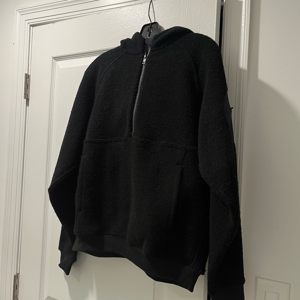 Outdoor Voices Black Megafleece Jacket